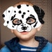 Dalmatian Dog Mask Printable Animal Childrens Halloween Masks