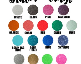 Glitter Adhesive Vinyl, Glitter Vinyl, Glitter Sheets, Craft Vinyl, DIY Vinyl