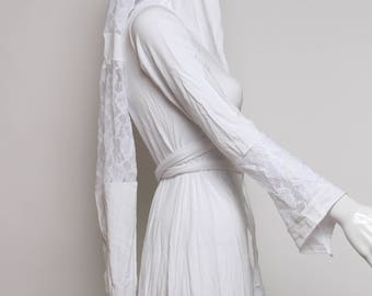 gypsy wedding dress, pagan wedding dress, long festival dress, celtic pagan dress, beach wedding dress, adjustable, adjustable wrap dress