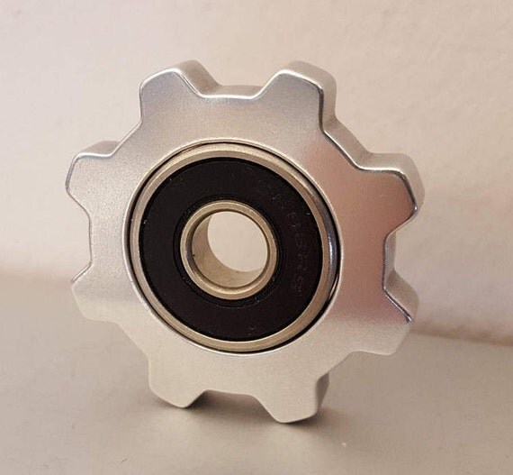 Fidget Spinner The Steampunk IDLER EDC Spinner with Aluminum Frame by ShadywoodSigns steampunk buy now online