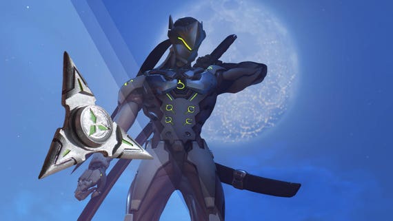 overwatch genji fidget spinner
