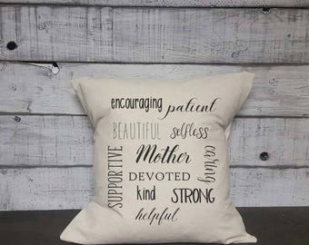 Mother Pillow Cover
