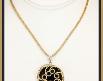 Vintage Rhinestone Necklace, Vintage Kramer Necklace, Vintage Necklace, Retro Kramer Necklace, Vintage Kramer Jewelry, Retro Jewelry