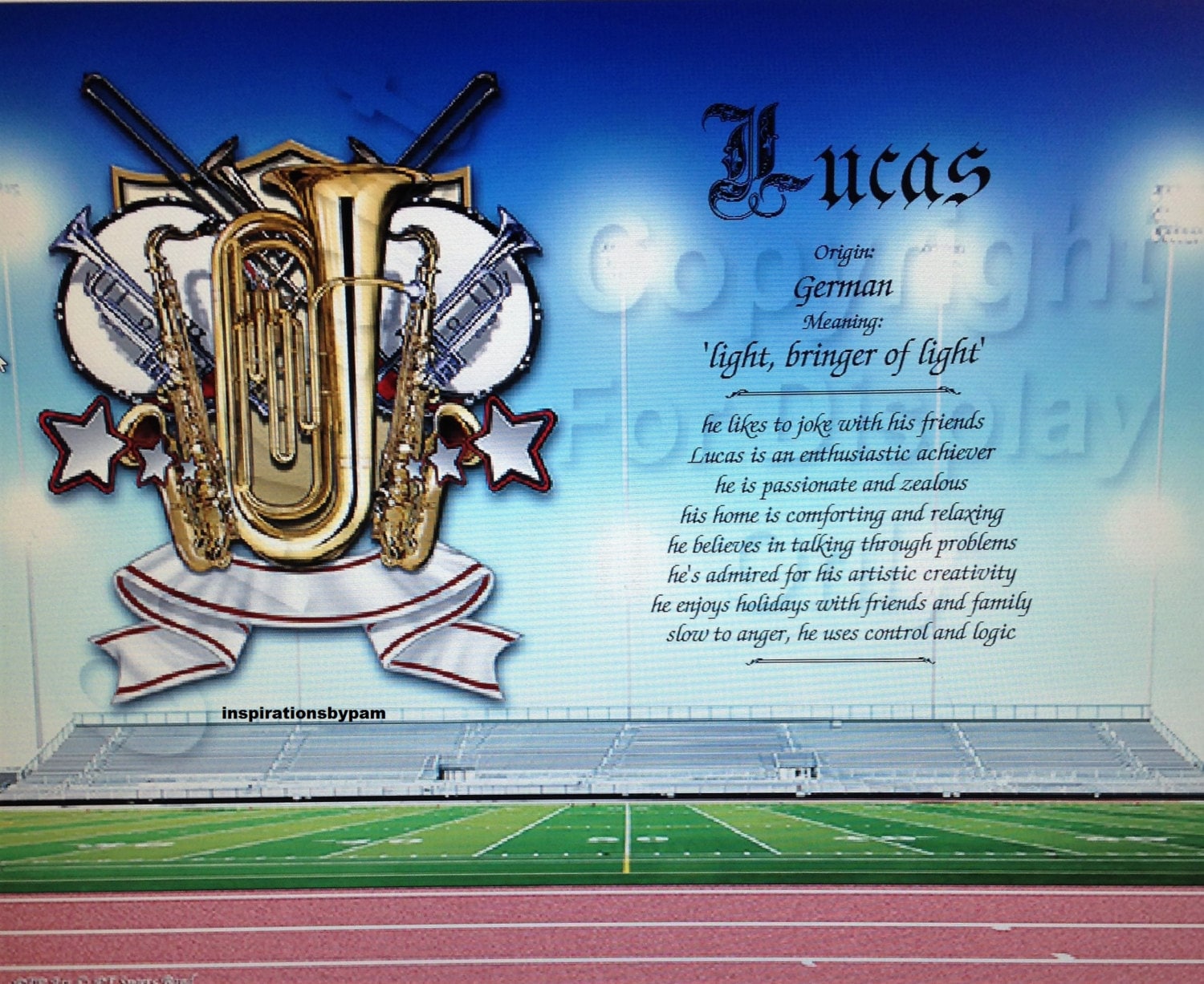 Lucas First Name Meaning Art PrintName Meaning PrintBand Lucas First Name Meaning Art PrintName Meaning PrintBand
