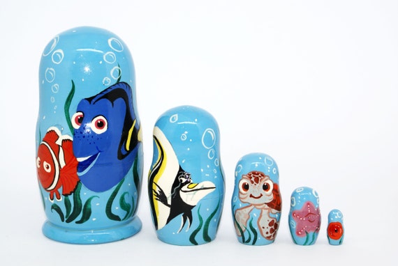 finding dory nesting dolls