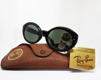 Vintage sunglasses B&L Ray Ban w0956 cat eye II Olympic Albertville gray lenses G15 olympic series sunglasses ray ban, Nos 90s