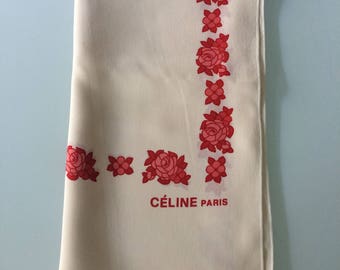 CELINE - Silk scarf