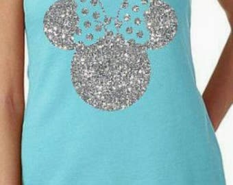 Disney shirt- personalized Disney shirt- customized Disney shirt- Disney shirt with name- monogrammed Disney shirt- Minnie Mouse shirt