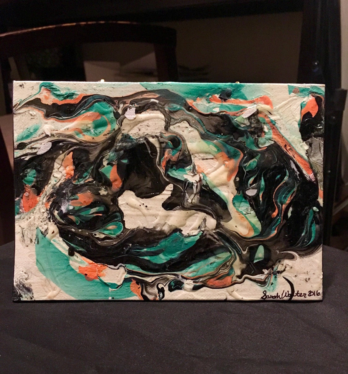 Tidal Wave painting on canvas