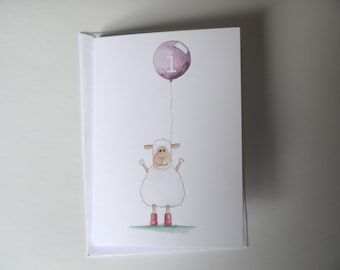 Handmade 1st birthday card // Happy 1st birthday day // Animal 1st birthday card // Handmade first birthday card //