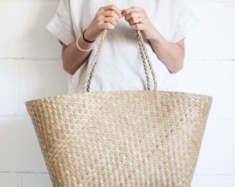 Xinh Weekender - Seagrass Beach Bag