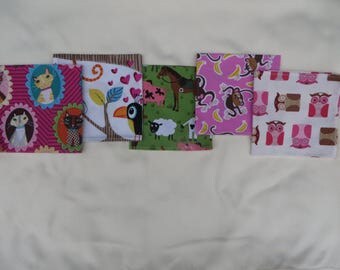 Set of 5 Lunchbox Napkins