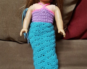 American Girl Doll Mermaid Outfit