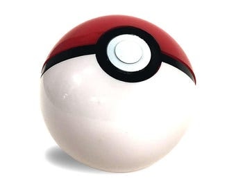 Pokemon Pokeball Working Toy Prop Opens Real Trainer Poke Ball Cosplay Ash Ketchum Pikachu Original Go Red White Costume Gift High Quality