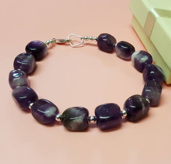 amethyst gemstone bracelet amethyst gemstone bracelet
