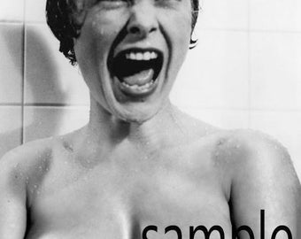 Psycho Alfred Hitchcock Fantasy nude art photo print 8 "x 12"