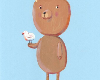 little bear print