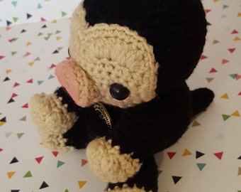 Harry Potter Niffler Amigurumi Pattern PDF - Fantastic Beasts and Where To Find Them - Instant Download