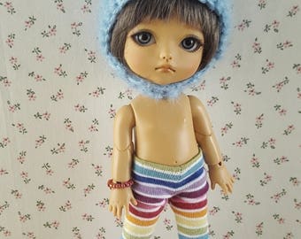 Mohair bear hat, lati yellow, mui chan, pukifee, 5-6