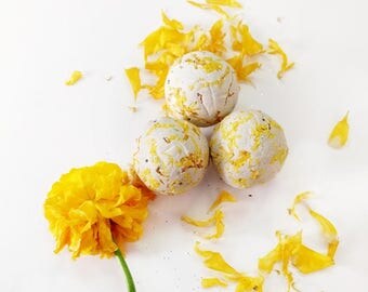 Botanical Seed Bombs ™ Wild Flower Seeds BULK 300 Botanical Seed Bomb for your Garden Wedding Cobalt Blue, Purple, Marigold, Pinks, Blues