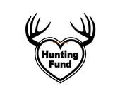 Hunting Fund - Jar Decal - Vinyl Letters, Signage, Hunting Jar Sign, Hunting Decal, Hunting Gift