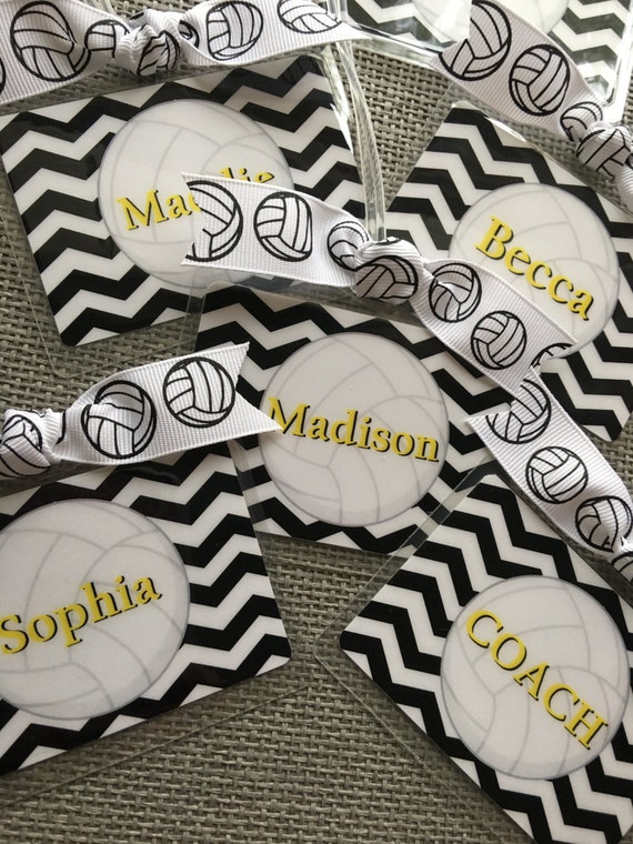 Volleyball Gifts Volleyball Bag Tag Volley Ball Tag