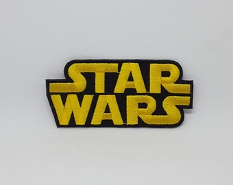 Star Wars Patch Movie Patches Logo Patch Iron On Patch size 3 1/2" x 2 3/4"