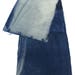 Japanese Indigo Cotton. Artisan Aizome Boro Textile. Reversible Blue Vintage Folk Fabric (Ref: 1594A)
