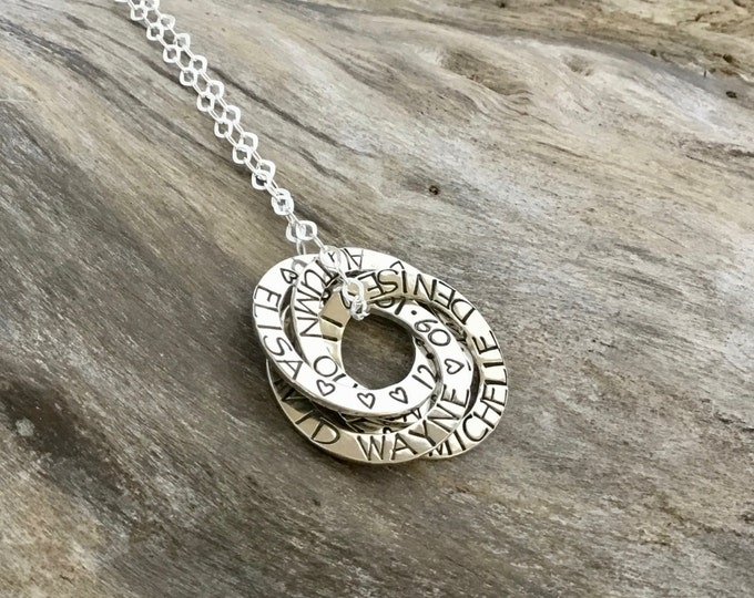 Wife Jewelry/Wife Personalized Necklace /Wife Gift/ Gift for Her/Name Necklace/Personalized Name Necklace/Gifts for Mom/Mom Jewelry