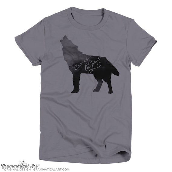 Grey Wolf Shirt Womens Tshirts Womens T Shirts by GrammaticalArt