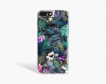 iPhone 6 Case Tropical phone case iPhone 7 Case Clear Tech Gifts Summer iPhone 7 Plus Case Transparent Samsung Galaxy S7 Edge Case