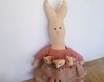 doll dressed as bunny