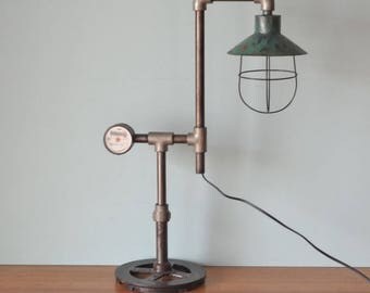 Vintage industrial desk lamp lighting No 709 custom made
