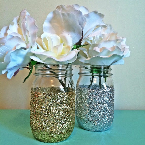 1 Mason Jar Centerpiece baby shower ideas baby shower