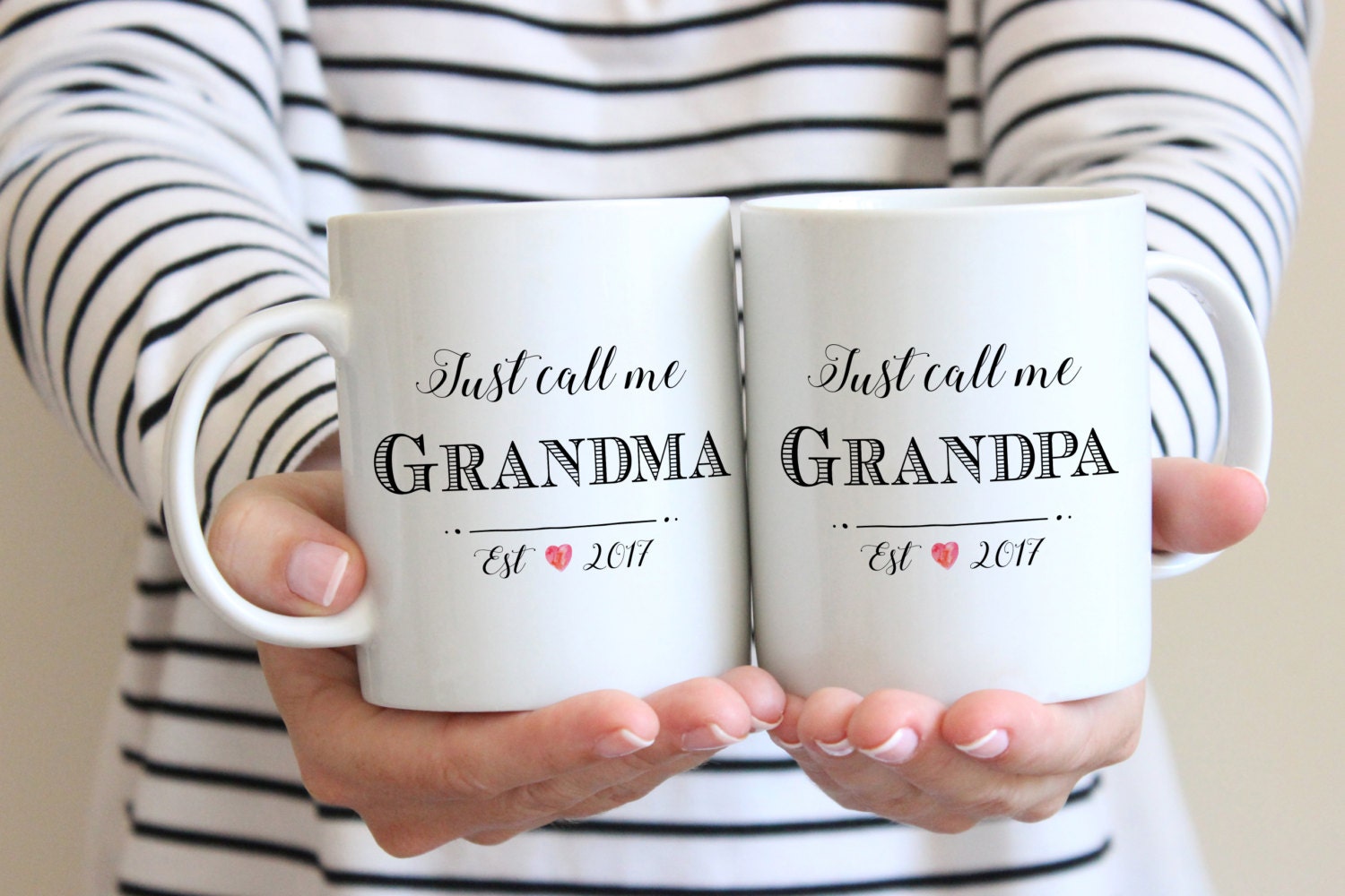 Grandparent Mugs, Pregnancy Reveal To Grandparents, Pregnancy Announcement Grandparents, New Grandparents, Personalized Mugs, future grandma