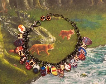Warrior Cats - Warrior Cats Jewelry - Warrior Cats Bracelet - Charm Bracelet - Young Reader - Warrior Cats Books - Boy - Girl - Fan - Reader