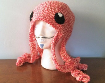 Crochet Octopus Hat "Olive" - Crochet Beanie - Crochet Animal Hat - Kids Hat - Adult Hat - Crochet Hat - Character Hat - Octopus