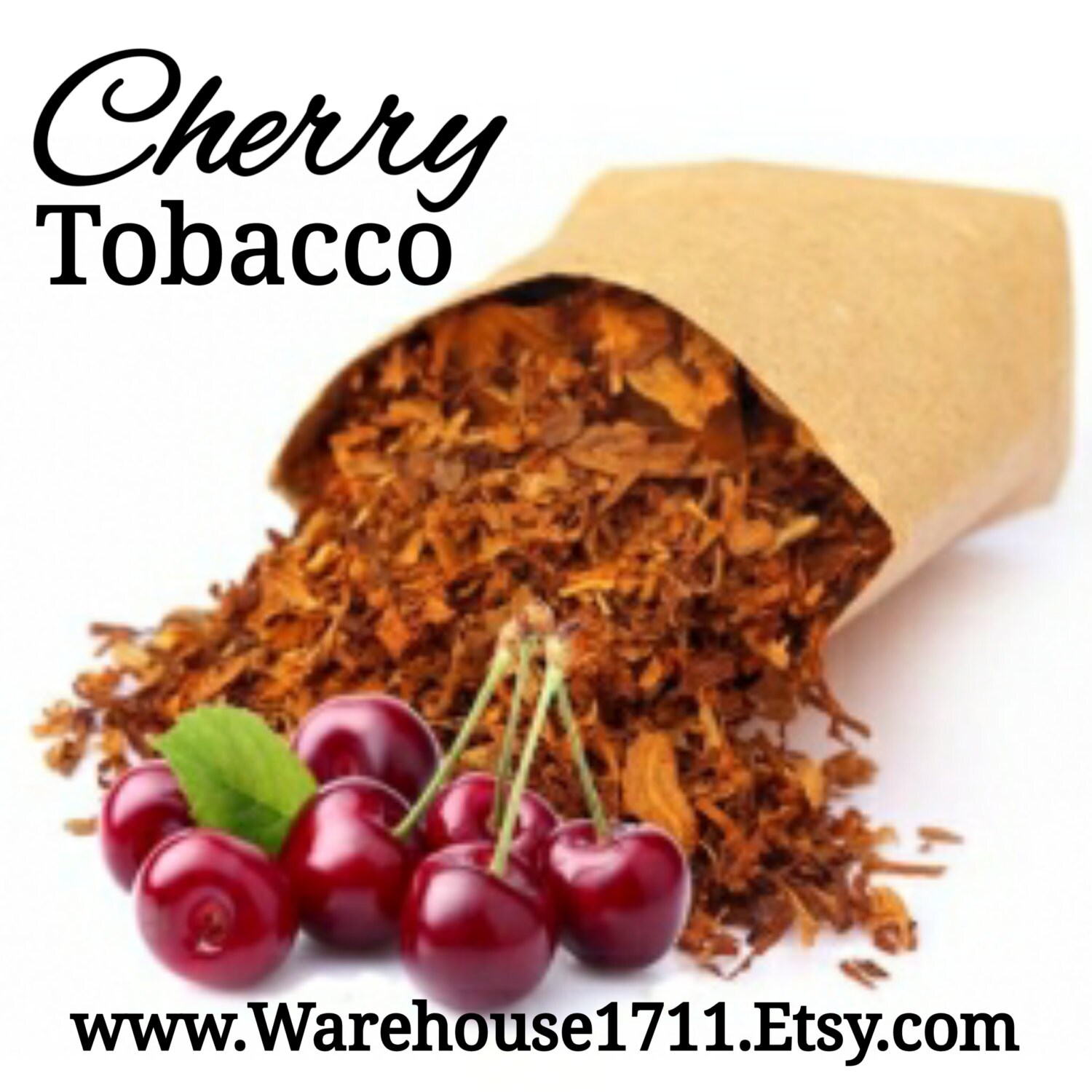 Cherry Tobacco Candle Fragrance Oil 1oz Bottle Masculine