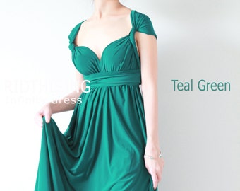 Teal Bridesmaid Dresses