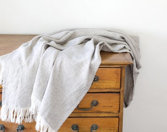 Hemp & Yak Twill Blanket - Throw Blanket