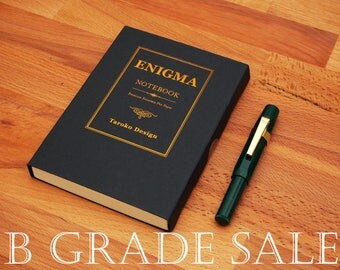 B Grade Sale // Enigma A6 Notebook with Tomoe River Paper /CREAM