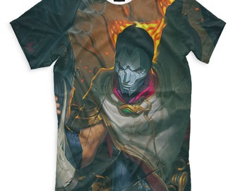 T-shirt fullprint League of Legends Jhin