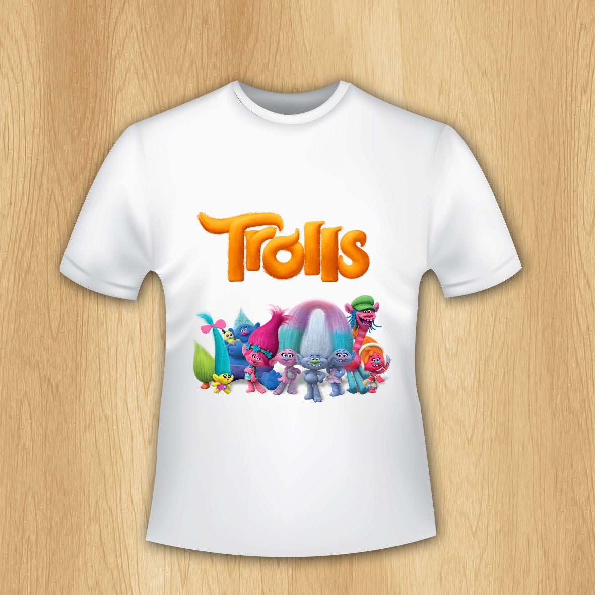 Trolls Iron On Transfer Trolls Tshirt Transfer Trolls