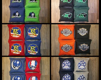Custom *Deluxe* Embroidered Corn Hole Bags
