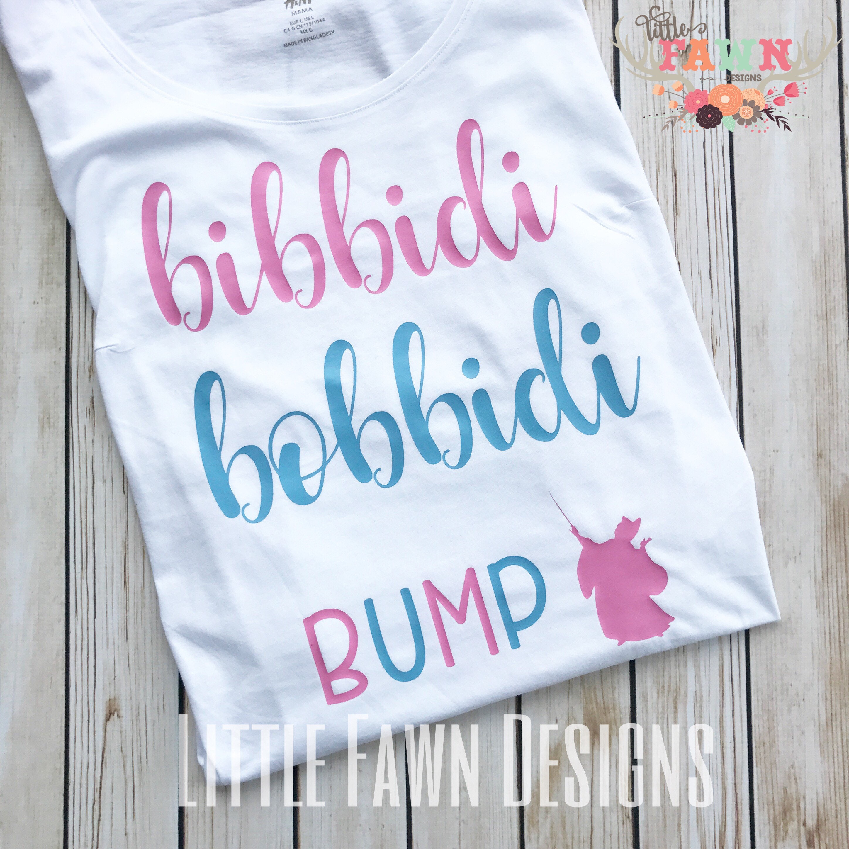 bibbidi bobbidi bump shirt