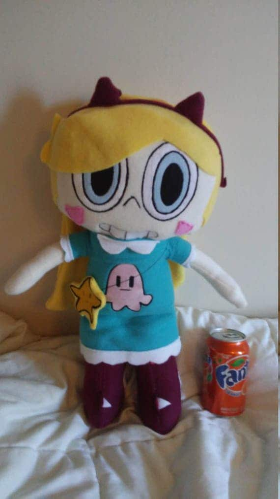 star butterfly plush doll