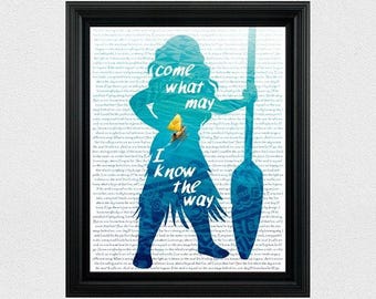 Disney Princess Silhouette Moana Silhouette Disney Moana Disney Silhouette Moana Quote Wall Art Decor Girls Room Instant Download Printable