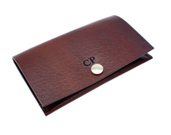 Personalised UNISEX luxury veg tan leather business card holder in 13 colours,Hand-stitched elegant leather card holder,FREE Personalisation