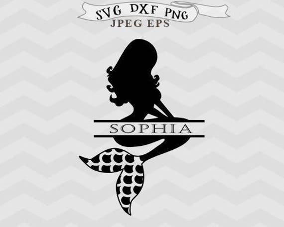 Free Free 123 Monogram Frame Mermaid Monogram Svg SVG PNG EPS DXF File