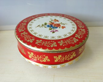 Vintage grandma cookie tin